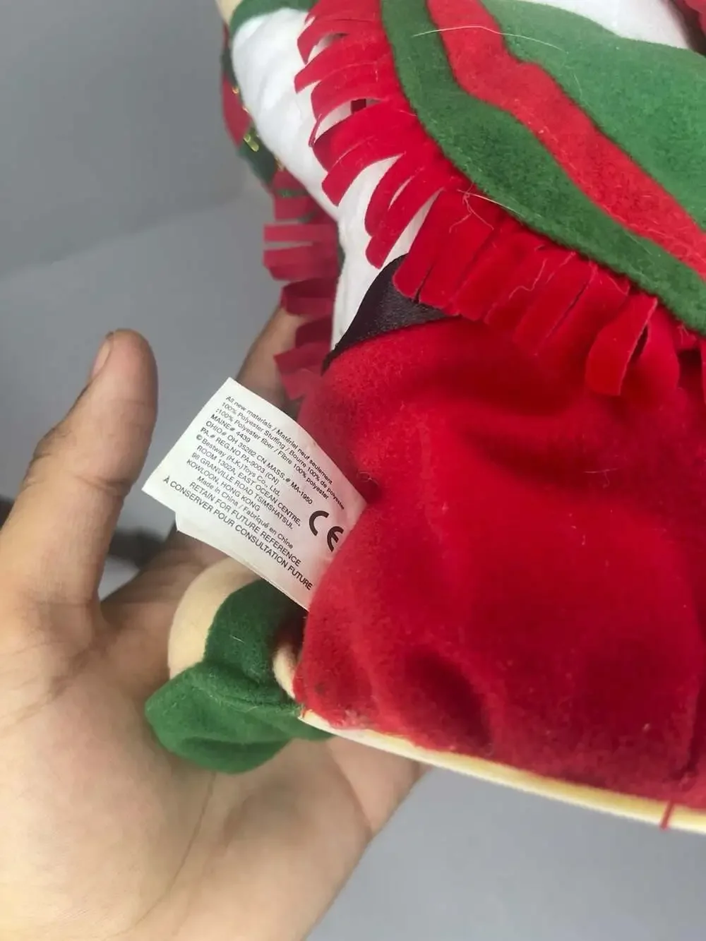 Bestway Toys Vintage Animated Dancing Musical Cowboy Santa Plush Works!